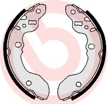 Brembo S 79 516 - Brzdové čeľuste -