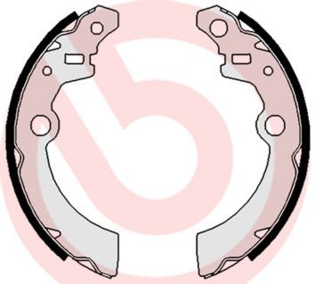 Brembo S 79 523 - Brzdové čeľuste -