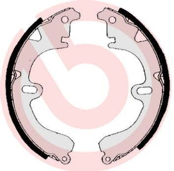 Brembo S 83 506 - Brzdové čeľuste -
