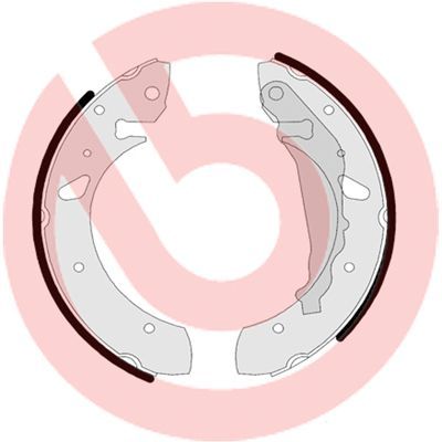 Brembo S 83 507 - Brzdové čeľuste -