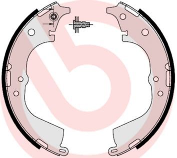 Brembo S 83 537 - Brzdové čeľuste -