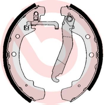 Brembo S 85 510 - Brzdové čeľuste -