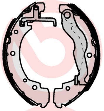 Brembo S 85 515 - Brzdové čeľuste -