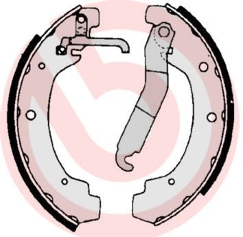 Brembo S 85 534 - Brzdové čeľuste -