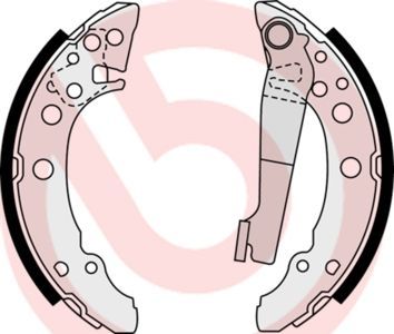 Brembo S 85 535 - Brzdové čeľuste -