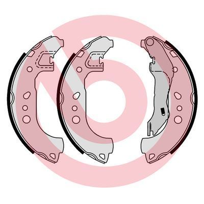 Brembo S 85 543 - Brzdové čeľuste -
