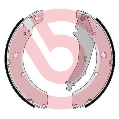 Brembo S 85 544 - Brzdové čeľuste -
