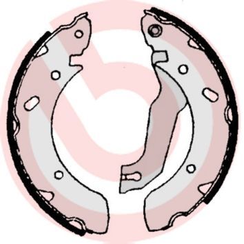 Brembo S 30 504 - Brzdové čeľuste -
