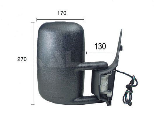 Alkar 9226966 - Spätné zrkadlo -