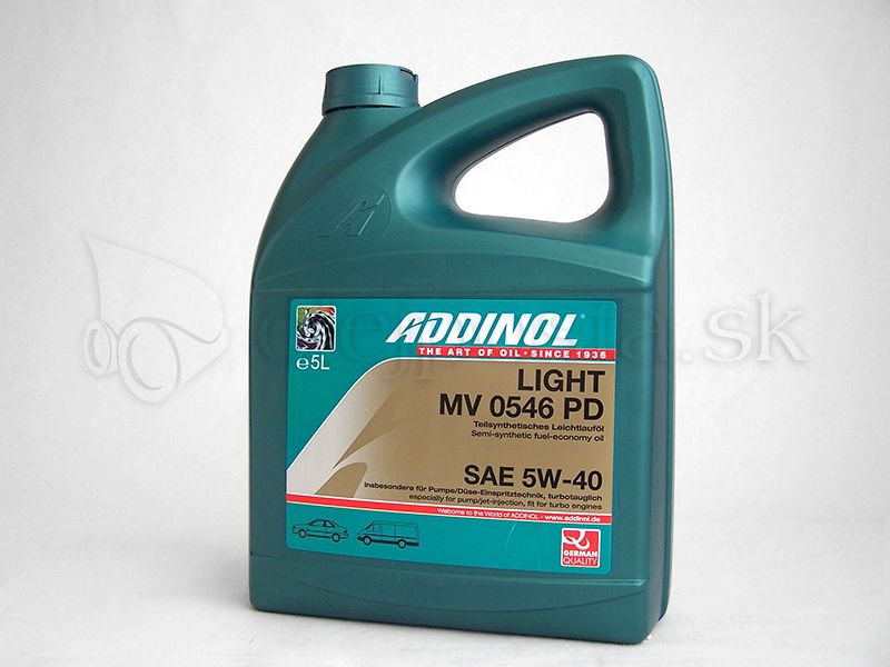 Addinol Light MV 0546 PD 5W-40, 5L