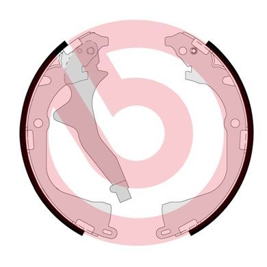 Brembo S 85 542 - Brzdové čeľuste -