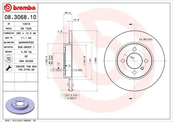 Brembo 08.3068.10