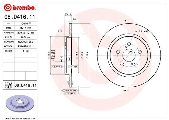 Brembo 08.D416.11