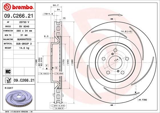 Brembo 09.C266.21
