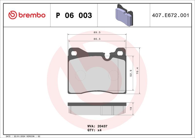 Brembo P 06 003