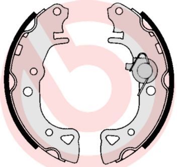 Brembo S 61 516 - Brzdové čeľuste -