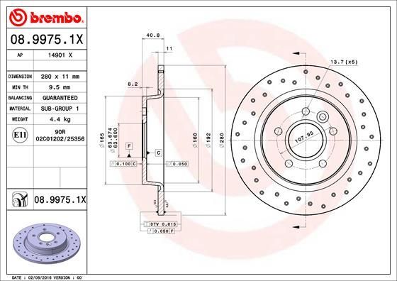 Brembo 08.9975.1X