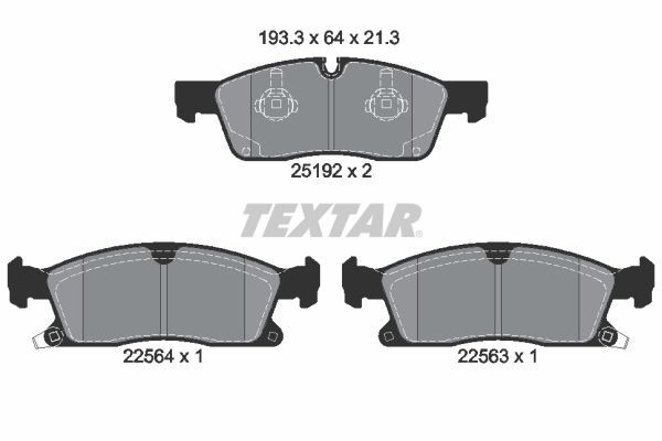 Textar 2519207