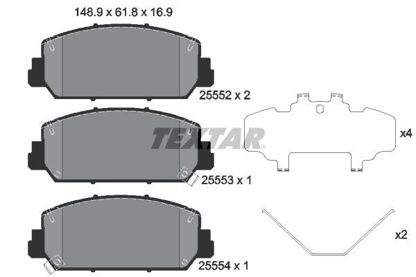 Textar 2555201