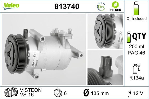 Valeo 813740 - Kompresor -