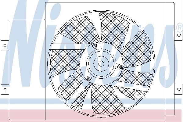Nissens 85594 - Chladič vody -