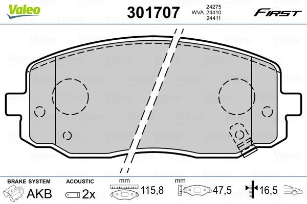 Valeo 301707