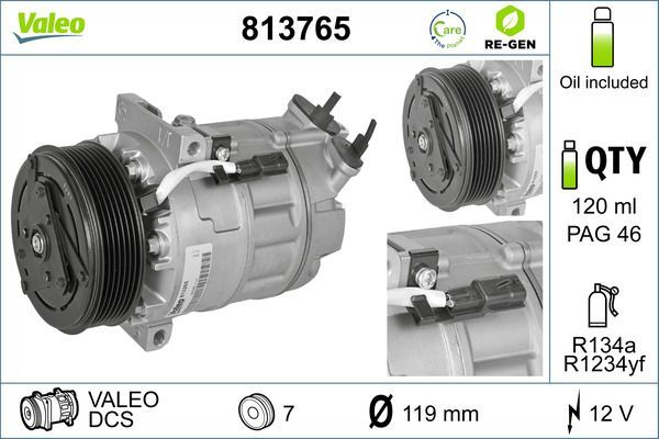 Valeo 813765 - Kompresor -