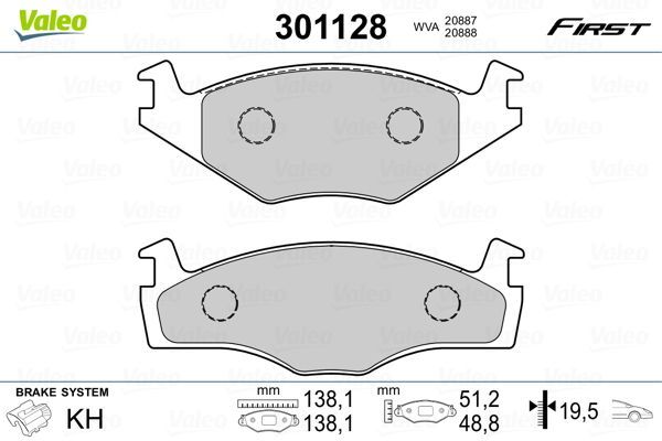 Valeo 301128