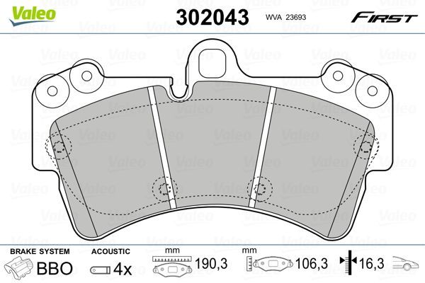 Valeo 302043