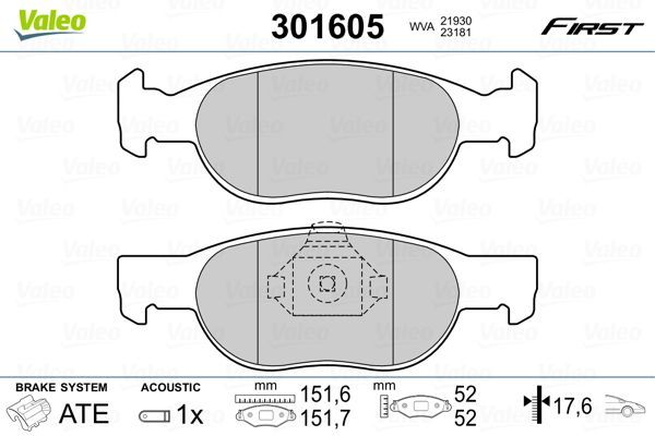 Valeo 301605