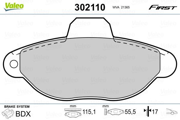 Valeo 302110