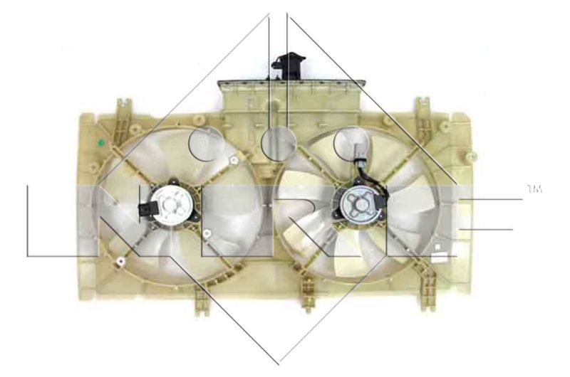 NRF 47493 - Ventilátor motora -