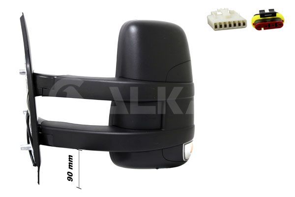 Alkar 9241250 - Spätné zrkadlo -