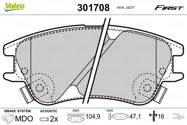 Valeo 301708