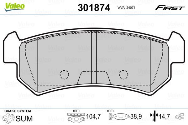 Valeo 301874