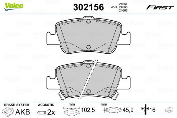 Valeo 302156