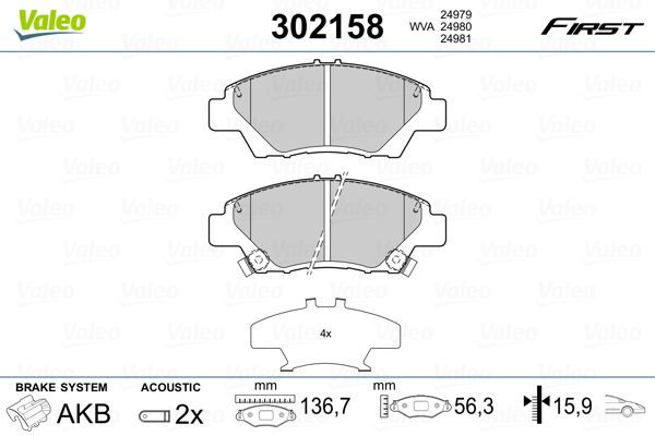 Valeo 302158