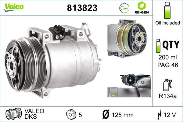 Valeo 813823 - Kompresor -