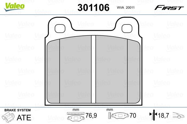 Valeo 301106