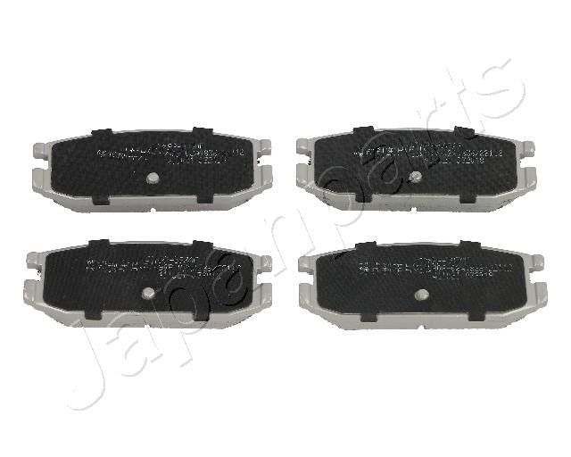 Japanparts PP-593AF - Brzdové platničky -