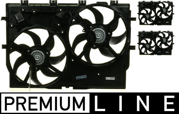 Mahle CFF 192 000P - Ventilátor motora -
