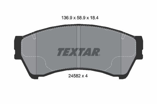 Textar 2458201