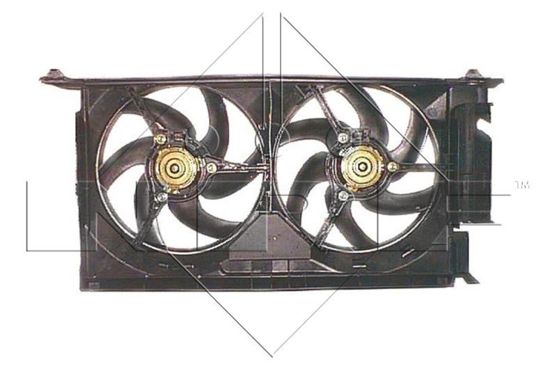 NRF 47334 - Ventilátor motora -