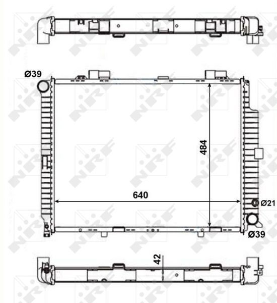 NRF 56139 - Chladič vody -