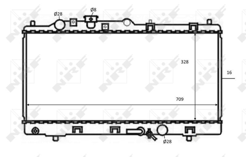 NRF 59075 - Chladič vody -