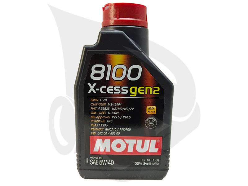 Motul 8100 X-cess gen2 5W-40, 1L