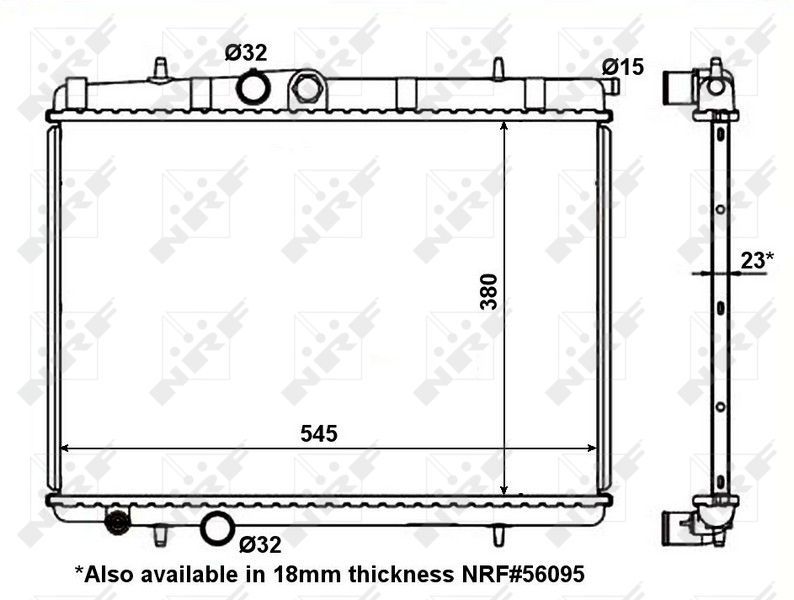 NRF 56096 - Chladič vody -