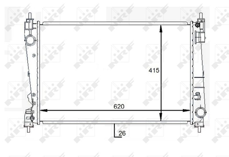 NRF 59084 - Chladič vody -
