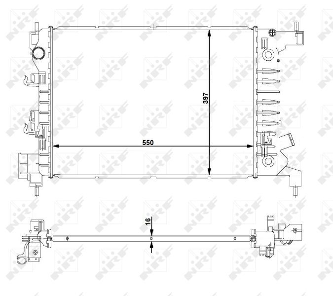 NRF 59149 - Chladič vody -