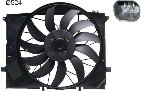 Mahle CFF 172 000S - Ventilátor motora -